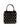 DION MINI STUDDED KNIT HAND BAGS TOTE BLK